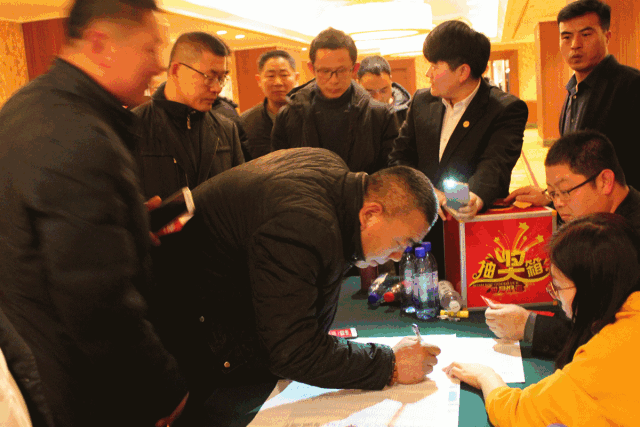 大连豪门国际木匠答谢宴现场