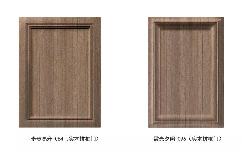 豪门国际免漆生态板银沙柚木门型名目