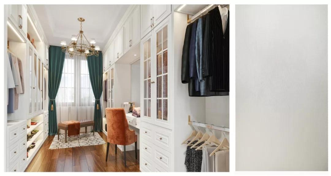 豪门国际暖白射线生态板花色